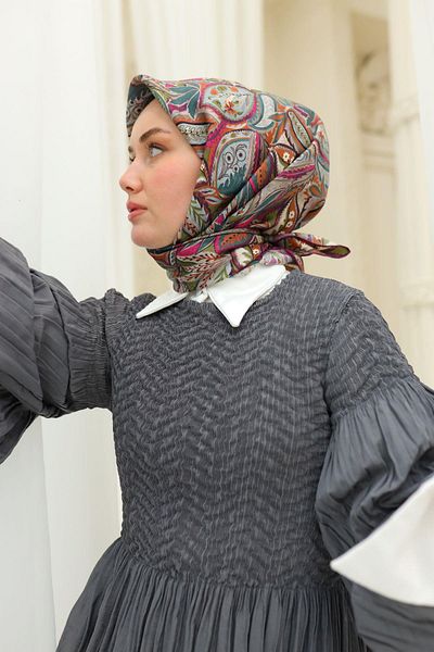 Silk Home Μεταξωτό κασκόλ Twill 11456-15