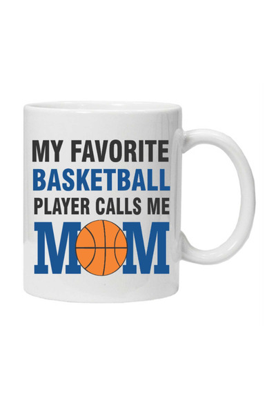 OEM Εξατομικευμένη λευκή κούπα "Λατρεύω το μπάσκετ", INOVATIX®. 330ml