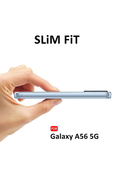 CEPSTOK Samsung Galaxy A56 5g Case Clear Camera Protected Flexible Soft Silicone