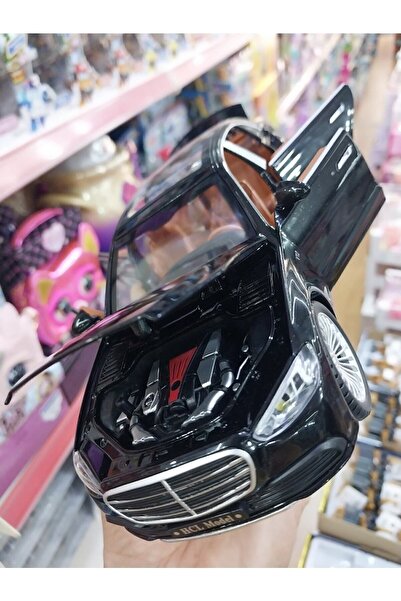 OYUNCAKSAHİLİ Maybach S600 Dıecast Metal Mercedes 1.24 Koleksiyon Siyah Model...