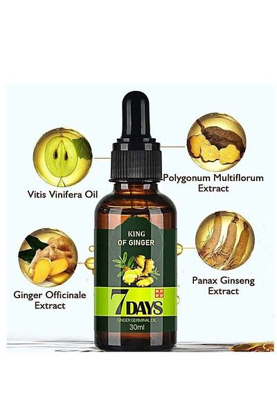Ginger 7DAYS Ginger Hair Growth Oil Serum 30ml