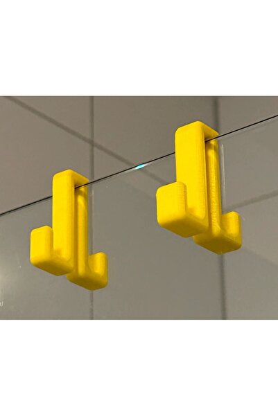 Genel Markalar Banyo Camı Havlu Bornoz Asma Aparatı Kanca 2 Adet