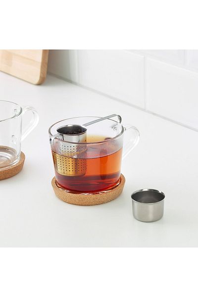 IKEA LJUDLÖS Tea infuser, stainless steel