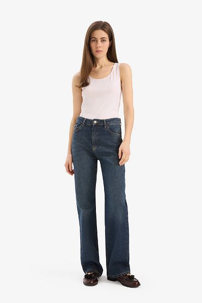 DeFacto Slim Fit Slim Fit Basic Basic Rundhals-Unterhemd I1059az25sm