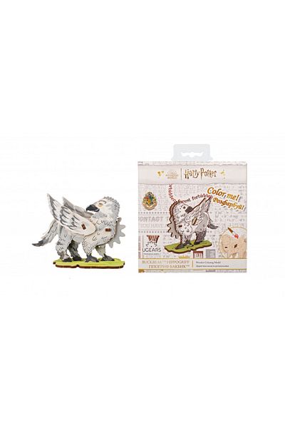 Ugears Buckbeak hippogriff coloring page