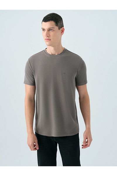 Loft Men's Anthracite Lf 2038850   Off White Tshirt Lf 2038850