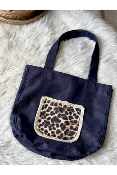 Butik Leopard Pocket Clutch Bag