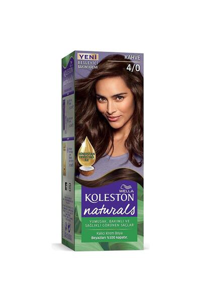 Wella Koleston Saç Boyası Naturals 4/0 Kahve