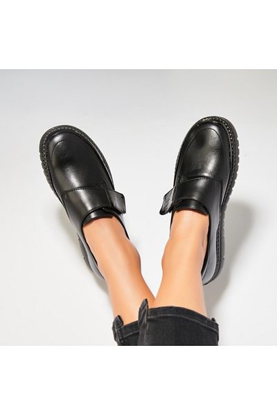 Joana Women's Black Casual Shoes Made of Eco-Leather Enya
