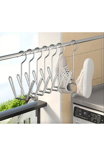 VENTURA STORE Παπούτσια & ιμάντας από ανοξείδωτο χάλυβα Κομψό, ανθεκτικό, οργανωτής για χρήση σε εσωτερικούς και εξωτερικούς χώρους