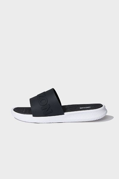 DeFacto Men's Flat Sole Single Strap Faux Leather Slippers D8089Ax25Sm