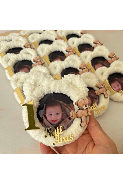 Magnet 10 adet fotoğraflı doğum günü magneti