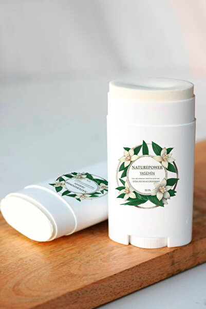 naturepower %100 Doğal Roll-on Deodorant Ter Kokusu Önleyici Koltuk Altı Stick Yasemin Esanslı 50 ml