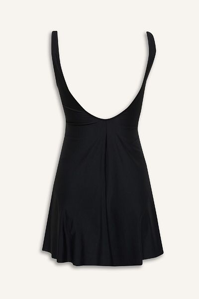 DeFacto Regular Fit Skirted Swimsuit-Fall in Love X7909Az25Sm