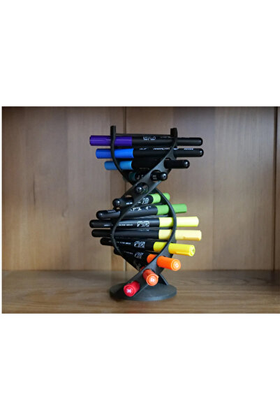 Matris Suport pentru pix marker în formă de ADN din plastic pentru imprimare 3d PLA
