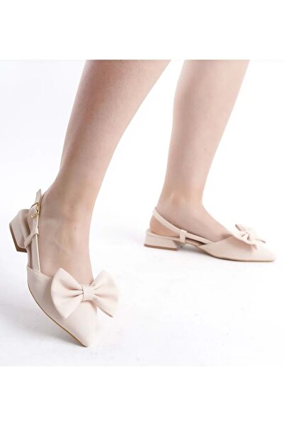 KOCAMANLAR Feles cipele sa detaljnom trakom i otvorenim leđima za žene Baleta...