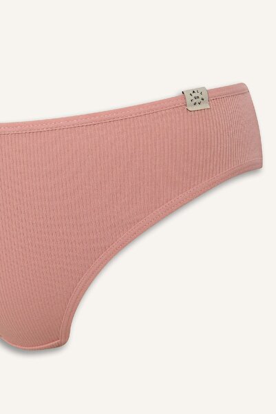 DeFacto Ribana 3'lü Askılı Brief Külot-fall In Love D6404ax25sp