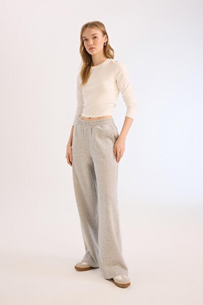DeFacto Coool Wide Leg Eşofman Altı Beli Lastikli Geniş Bol Paça B3345ax25sp
