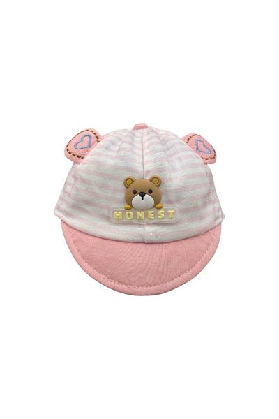 Aware Time 0-6 Months Unisex Children's Summer Cap with Elastic Back Figure