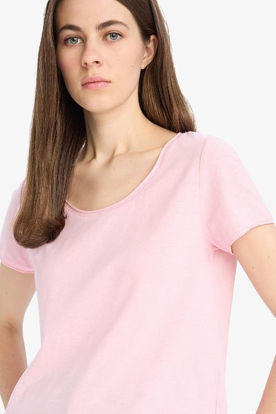 DeFacto Regular Fit Round Neck Basic Plain Short Sleeve T-Shirt K1508Az25Sm