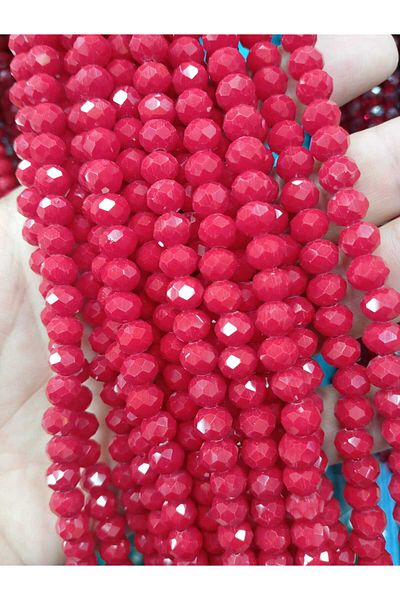Ralp Moda 8mm Facet Cut Crystal Beads Bags and Jewelry Making 10 Strands Avg. 625-640 Pieces