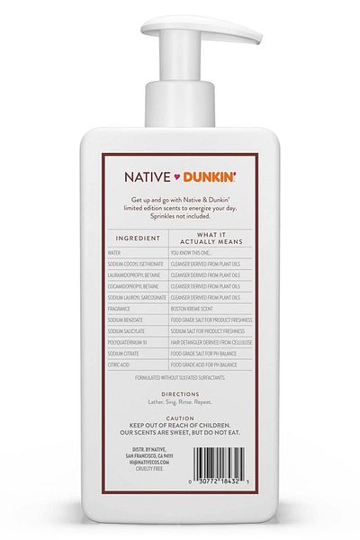 Native Boston Cream Moisturizing Shampoo 487ml