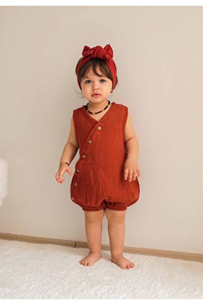 Cigit Φορμάκι με διπλό γιακά 0-3 ετών Rust