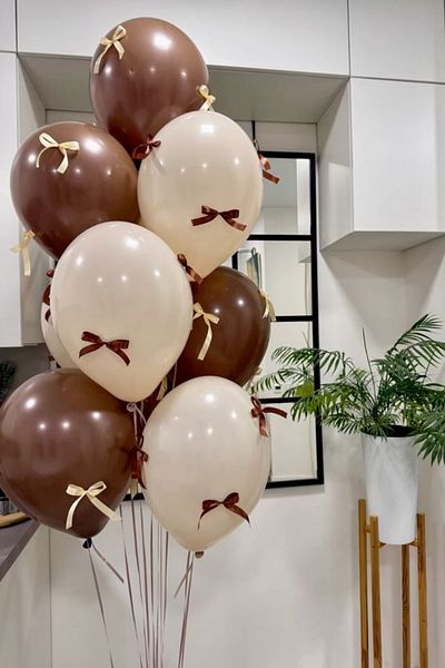 party world Ribbon Balloon Set – Stylish and Convenient for Party Decoration