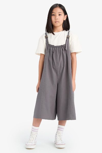 DeFacto Träger-Overall aus Popeline für Mädchen E2277A825SM
