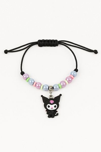 MakeWell Designed Kuromi Hello Kitty and Cinnammaroll Leather Drawstring Bracelets