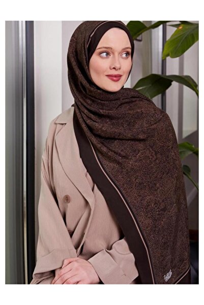 Levidor LEVİDOR ACIKAHVE ÇİNİ DESEN ŞAL