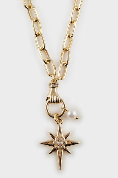 DeFacto Damen-Halskette mit Sterndetails E3995AXNS