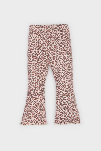 DeFacto Baby Girl Leopard Print Ribbed Camisole Leggings E5105A525Sp