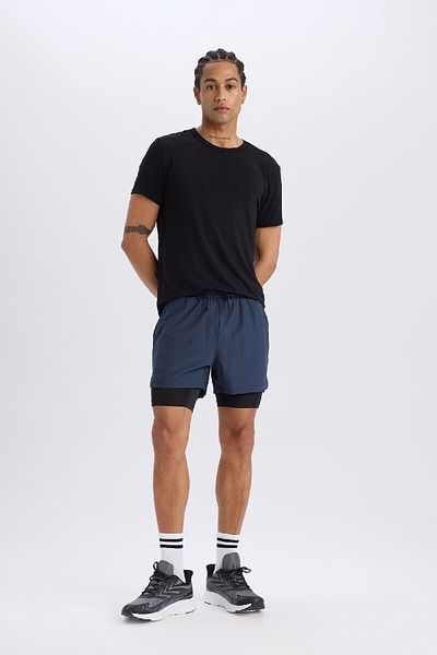 DeFacto Slim Fit αθλητικό σορτς E2759ax25sm Fit Slim Fit κολάν