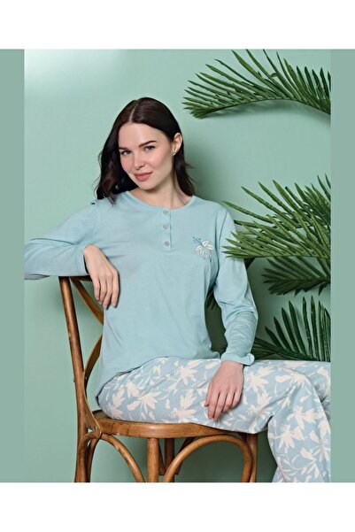 İntive Lingerie Poleren Modal Fabric Casual πουκάμισο Παντελόνι/Σετ πιτζάμες ...