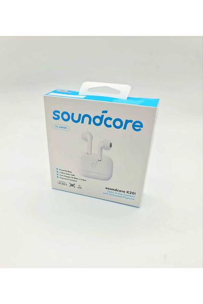 Soundcore سماعة اذن لاسلكية K20i انكر ساوندكور اللون ابيض