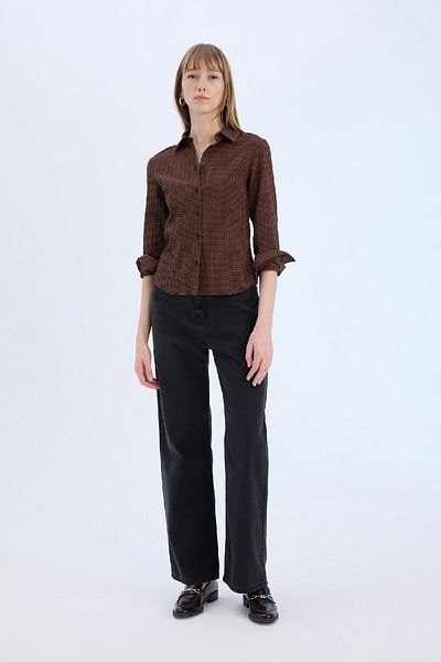 DeFacto Kariertes Langarmshirt – passend für E4936AX24AU
