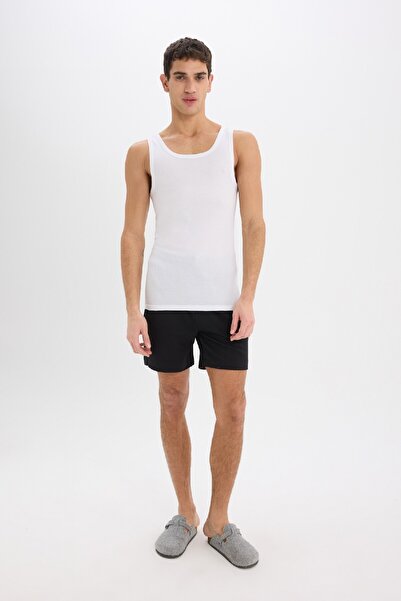 DeFacto Slim Fit Dar Kesim Ribana 2'li Atlet Y9056az25sp