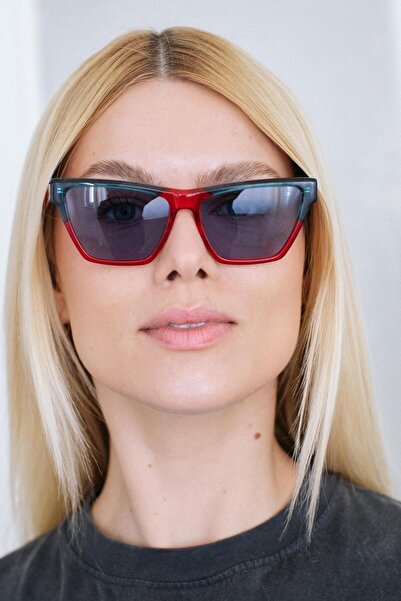 Bilge Karga Rens Blue Red Blue Güneş Gözlüğü