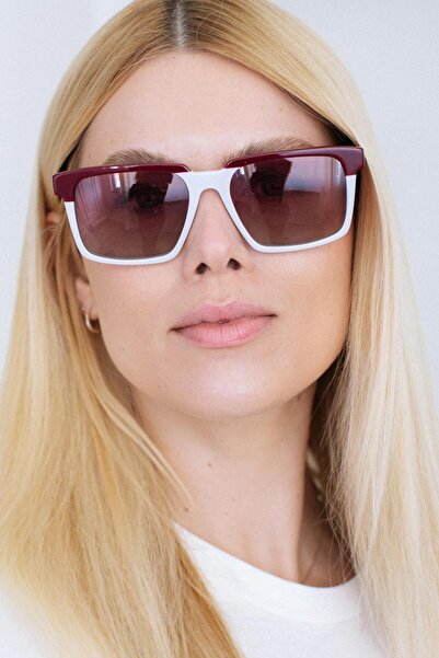 Bilge Karga Rutger White Red Degrade Güneş Gözlüğü