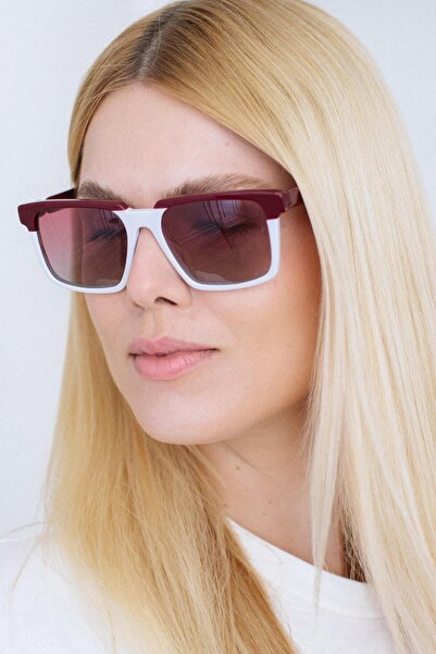 Bilge Karga Rutger White Red Degrade Güneş Gözlüğü