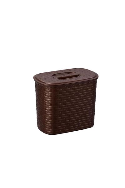 Omnipazar Sy-4172 Large Wicker Detergent Box 10 Lt