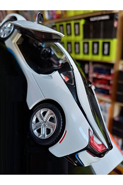OYUNCAKSAHİLİ BMW İ8 COUPE CONCEPT 1:24 METAL ARABA KAPILAR AÇILIR DİECAST KO...