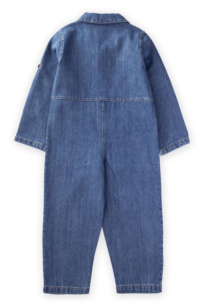 Cigit Džínová kombinéza s dvojitou kapsou 2-7 let modrá