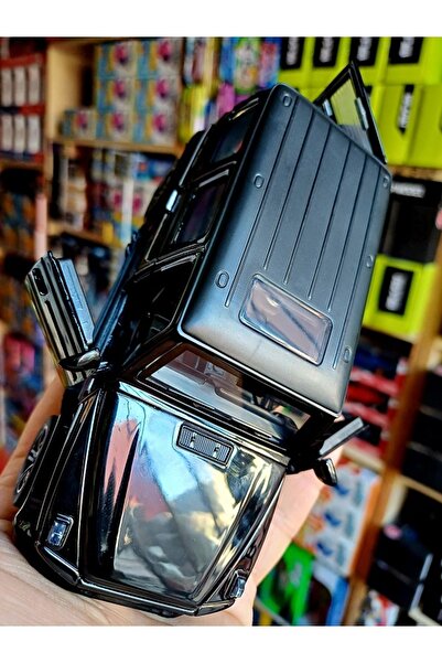 SİYAH BRABUS ROCKET G65 DİECAST METAL ARABA 1.32 KAPI BAGAJ MOTOR KAPUTU AÇIL...