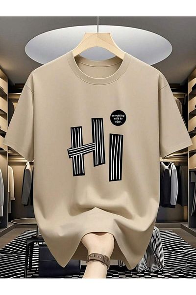 SEDA IŞIKLAR UNISEX ΓΥΝΑΙΚΕΙΟ-ΑΝΔΡΙΚΟ ΜΠΛΟΥΖΑ ΜΕ ΣΤΑΜΠΑ ΜΕ ΜΕΓΑΛΟ ΜΕΓΕΘΟΣ ΒΑΜΒΑΚΙ