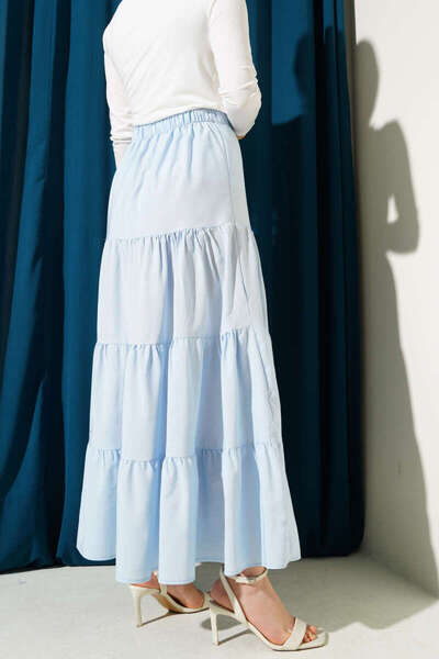 VOLT CLOTHİNG Women's Bow Gypsy Skirt