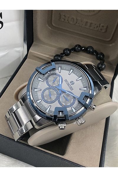 Homies Homies Men's Wristwatch Natural Stone Bracelet with Gift Hms- 202505644