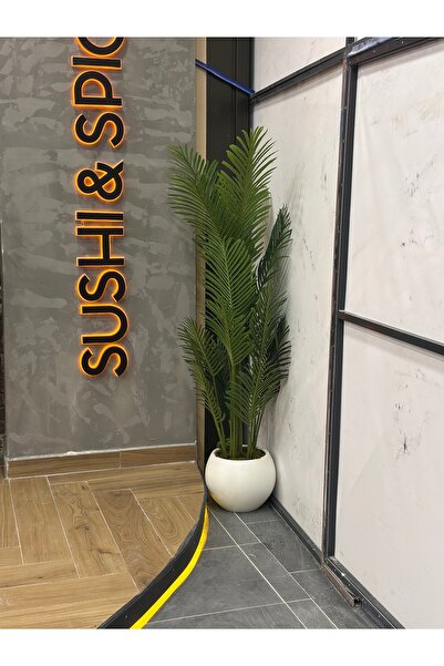 İremÇiçekçilik Yapay Çiçek Uygula Yapay Ağaç Salon Çiçeği 18 Yaprak 200 Cm