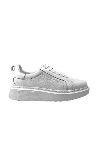 Onlo Ayakkabı Onlo Shoes 202.M01 Γνήσιο δέρμα Μαύρη Χοντρή Σόλα Casual Ανδρικά Παπούτσια
